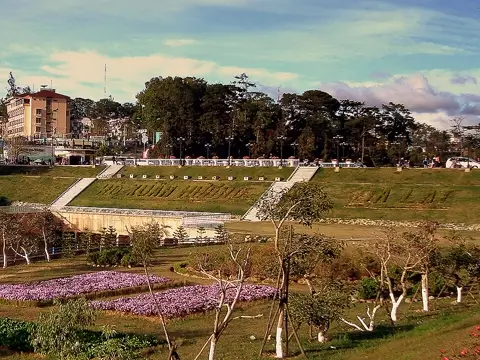 Khu phố và chợ trung tâm Đà Lạt
